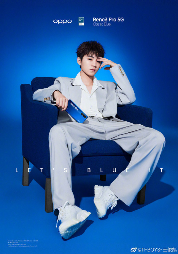 OPPO Reno3 Pro 5G經(jīng)典藍